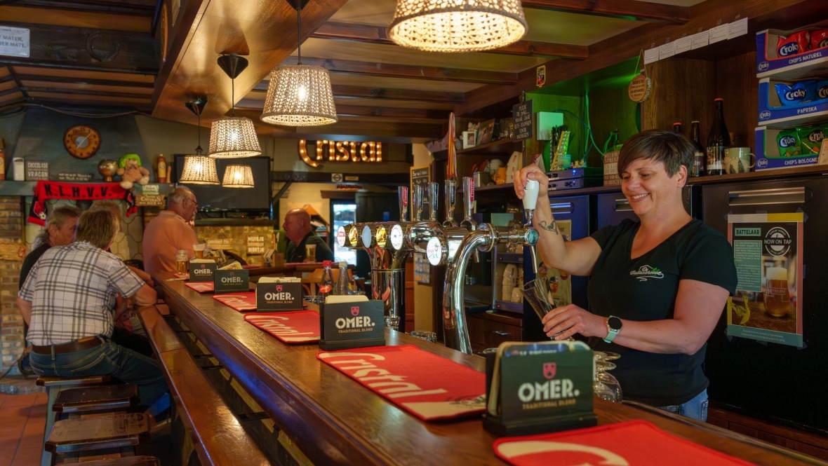 Geniet bij ons fiets-café in de natuur